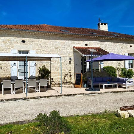 Le Petit Bleu Chambre D'Hotes Bourg-de-Visa Exterior foto